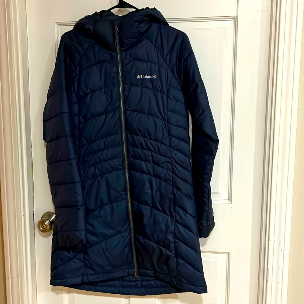 Long puff coat from Columbia Sportswear